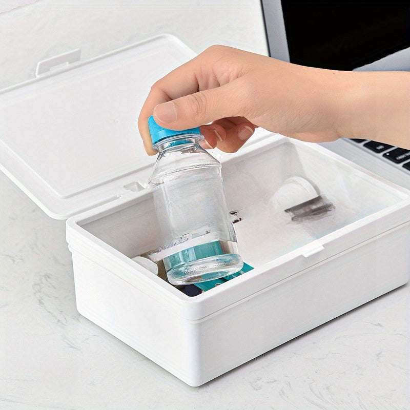 Flip Storage Box Desktop Medicine Gadget Classification Stationery Snack Box