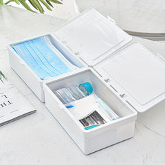 Flip Storage Box Desktop Medicine Gadget Classification Stationery Snack Box