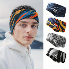 Men's Winter Ear Warmers Earmuffs Headband Windproof for Outdoor Activities