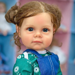 21 65in Simulative Doll Realistic Soft Silicone Doll Christmas