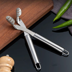 Stainless Steel Pepper Seed Corer Remover Tool - Easy Seed Removal