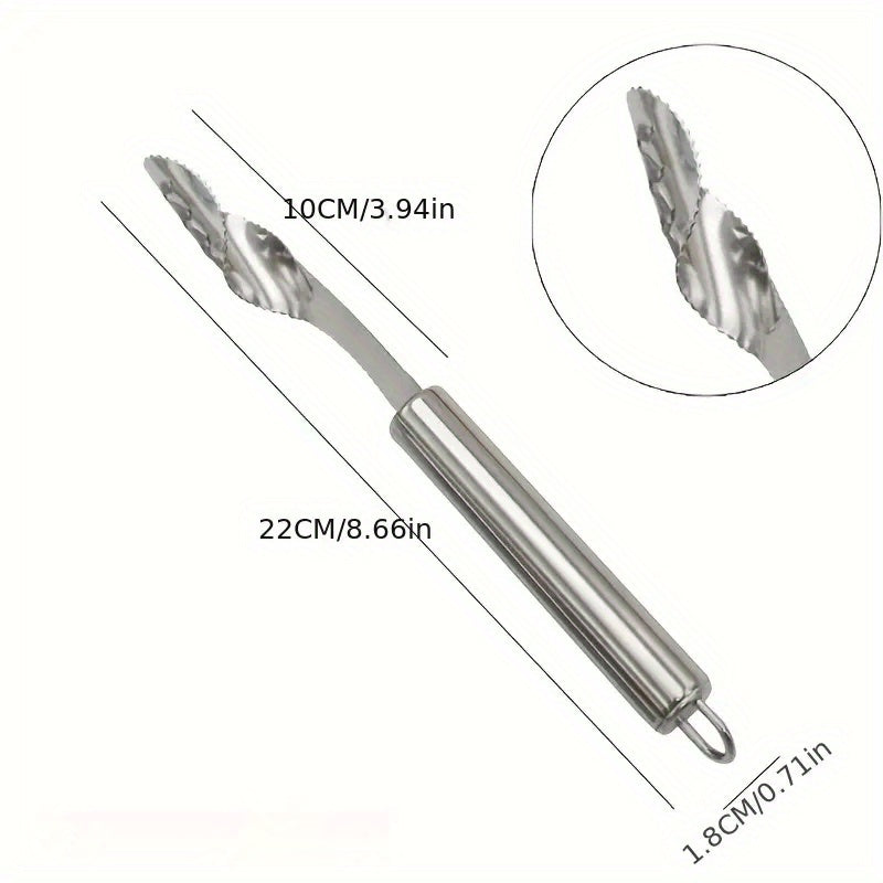 Stainless Steel Pepper Seed Corer Remover Tool - Easy Seed Removal