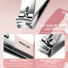Nail Clippers Fingernail & Toenail Cutter Manicure Tool