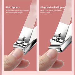 Nail Clippers Fingernail & Toenail Cutter Manicure Tool