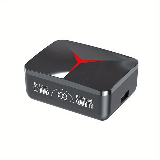 Long Endurance True Wireless Earphones 360 Stereo Sound LED E sports Light