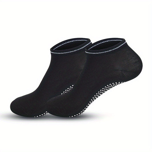 Women's Anti Slip Yoga Socks Breathable Elastic for Pilates Home & Outdoor