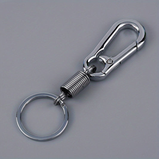 10pcs Mountaineering Buckle Spring Ring Keychain Backpack Small Gift