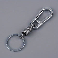 10pcs Mountaineering Buckle Spring Ring Keychain Backpack Small Gift
