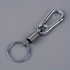 10pcs Mountaineering Buckle Spring Ring Keychain Backpack Small Gift