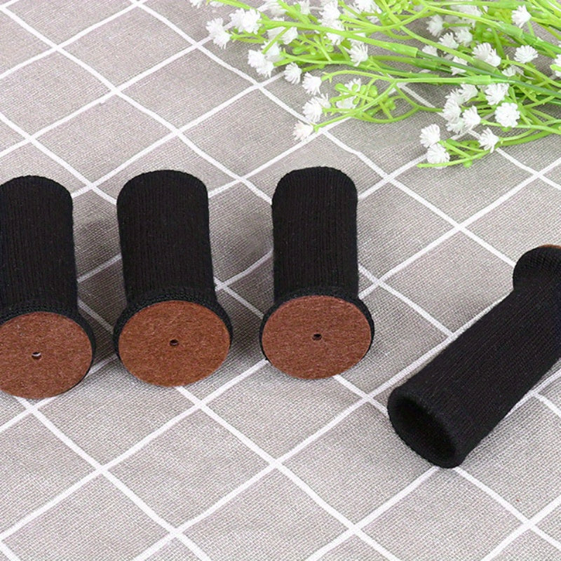 Table Chair Foot Cover Double Fabric Stool Foot Leg Protection Cover