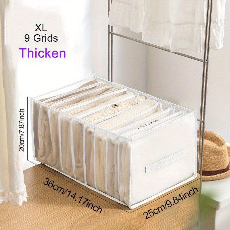 Mesh Leggings Box Drawer Organizer for Clothes Underwear Towels Books Toys