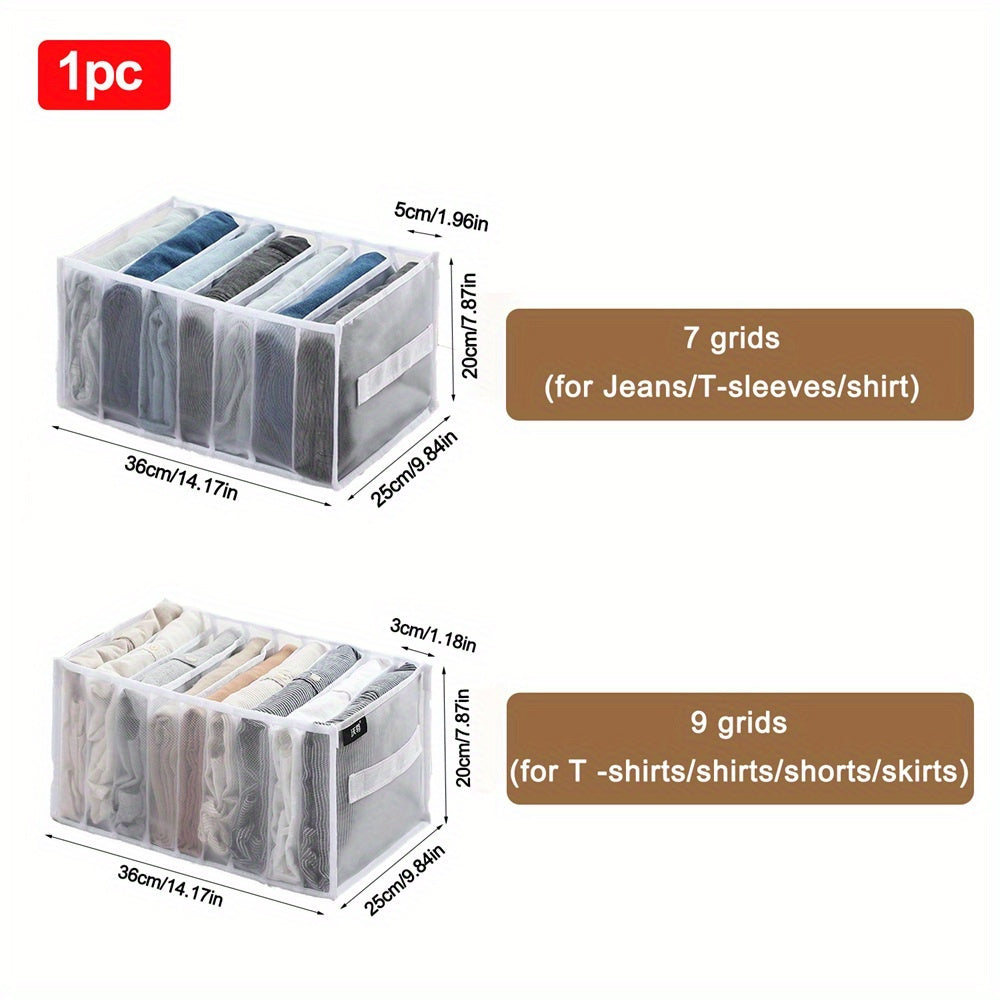 Mesh Leggings Box Drawer Organizer for Clothes Underwear Towels Books Toys