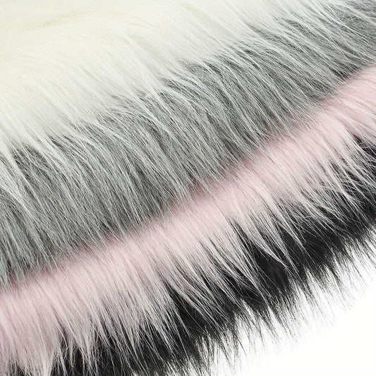 1pc Long Plush Seafood Hair Plush Fabric DIY Fabric Clothing Accessories
