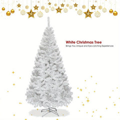 6ft PVC Christmas Tree with Metal Stand