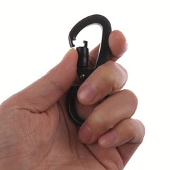D Buckle Swivel Ring Multi-functional Keychain
