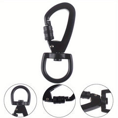 D Buckle Swivel Ring Multi-functional Keychain
