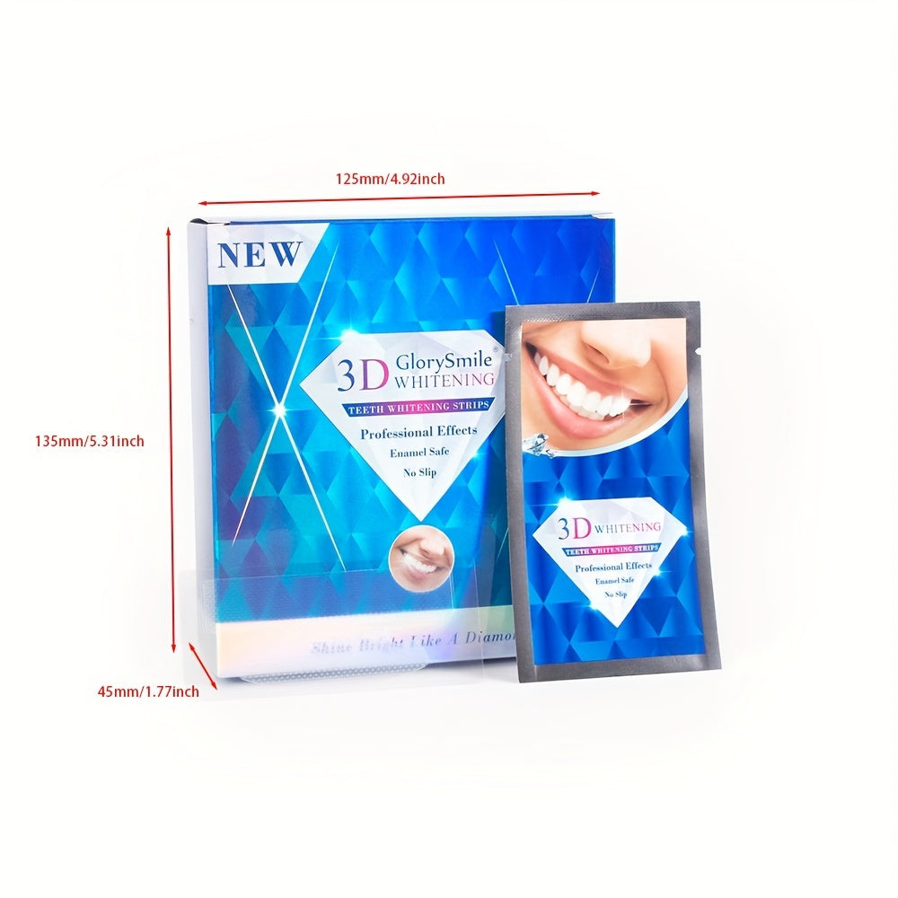 Teeth Whitening Strips Non Sensitive - Brighten, Cleanse, Bleach