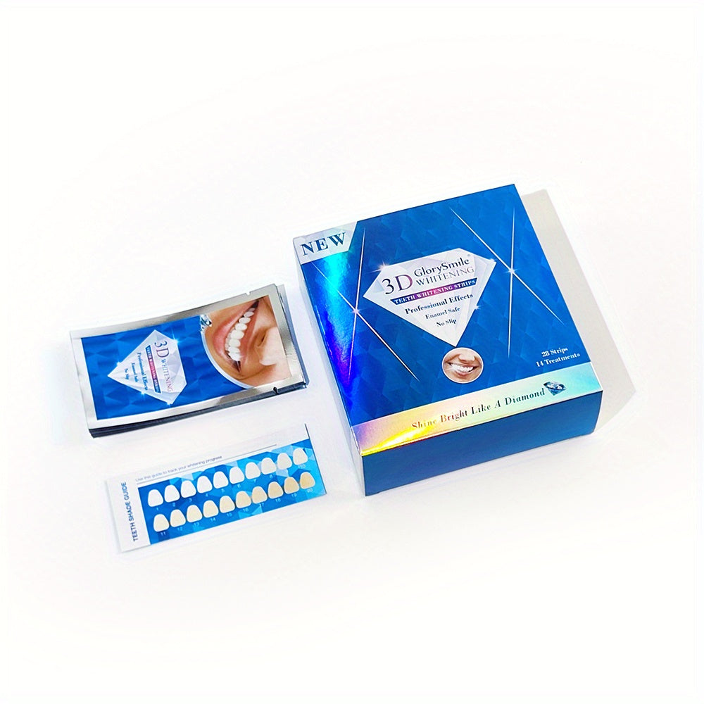 Teeth Whitening Strips Non Sensitive - Brighten, Cleanse, Bleach