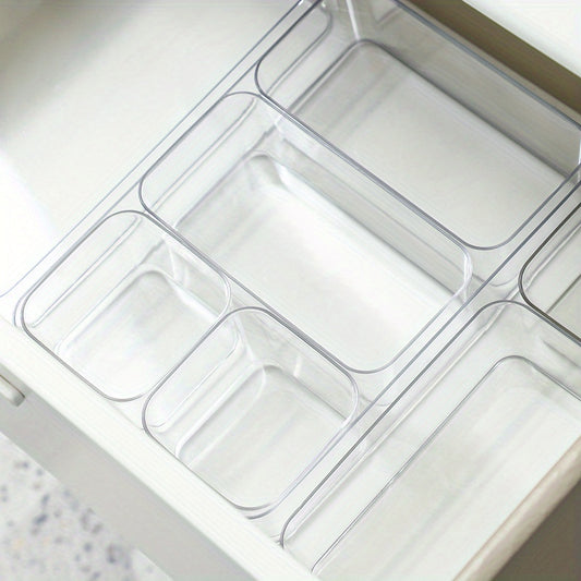 Clear Makeup Drawer/Cabinet Organizer Divider Tray
