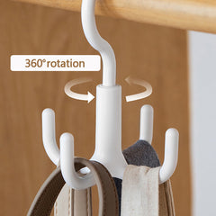 5pcs Garage Storage Hook Hanger 360 Rotatable Organizer