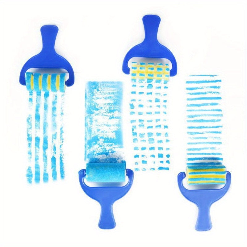 4pcs Graffiti Pigment Painting DIY Tool Set