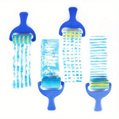 4pcs Graffiti Pigment Painting DIY Tool Set
