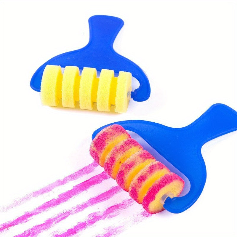 4pcs Graffiti Pigment Painting DIY Tool Set