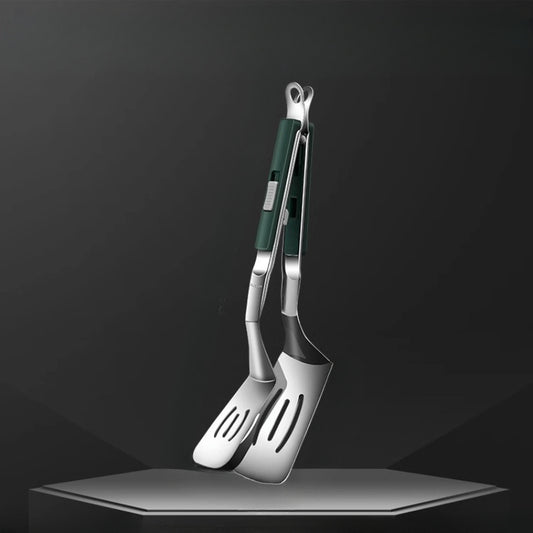 Stainless Steel Frying Spatula Clip Kitchen Tool