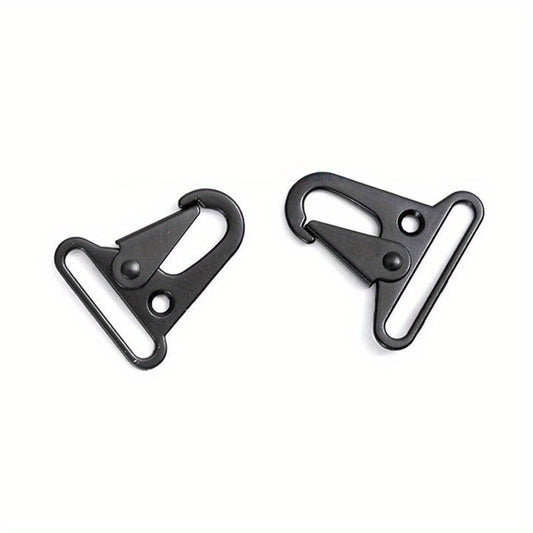 2pcs Small D Ring Clips Hanging Hook Key Ring Holder Key Keeper