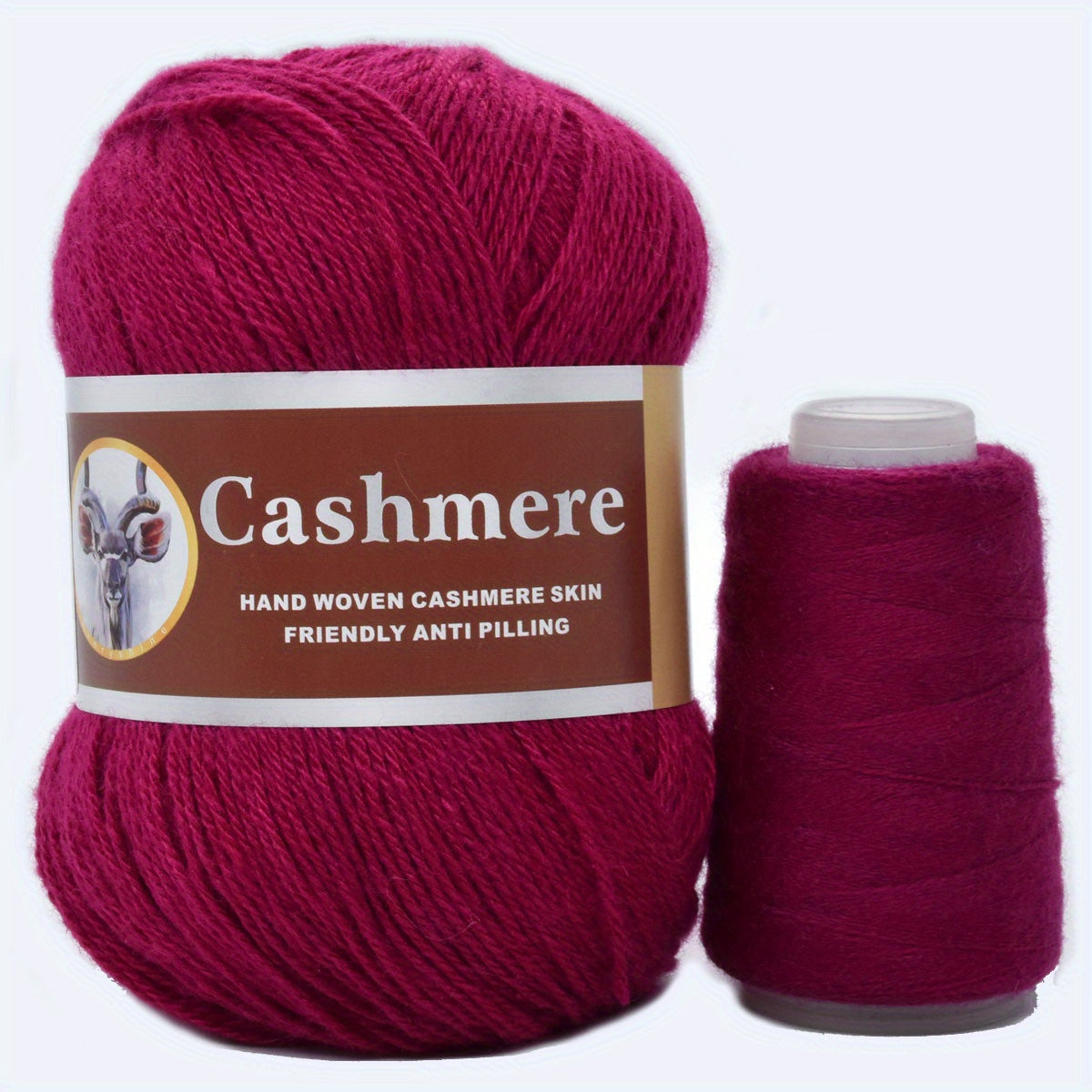 5Pairs Worsted Cashmere Wool for Crochet Knitting Soft Yarn