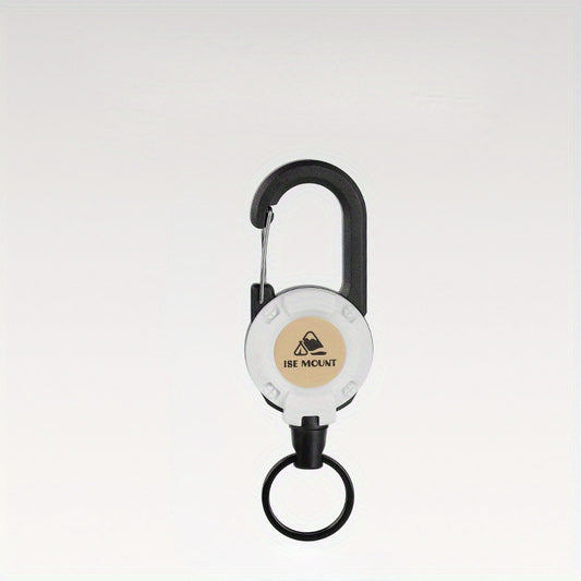 Telescopic Keychain With Wire Rope Backpack Hanging Buckle