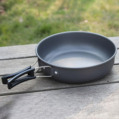 Portable Large Frying Pan for Outdoor Camping