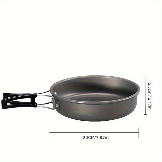 Portable Large Frying Pan for Outdoor Camping