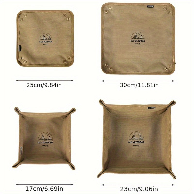 Portable Camping Organizer Tray Home Travel Storage Box