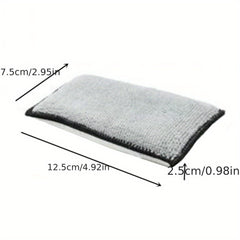Auto Interior Fleece Scrub Sponge Car Cleaning Microfiber Towel