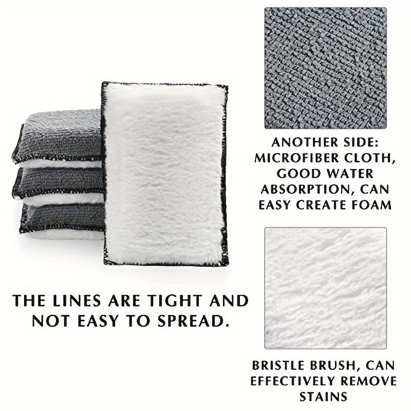 Auto Interior Fleece Scrub Sponge Car Cleaning Microfiber Towel