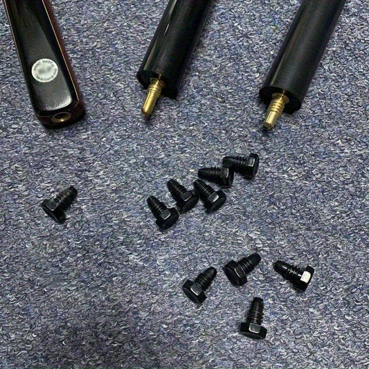 3pcs Billiard Cue Tail Plugs Plastic Protection Tail Plug Billiard Supplies
