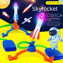 Outdoor Ejection Flying Rocket Early Educational Toy