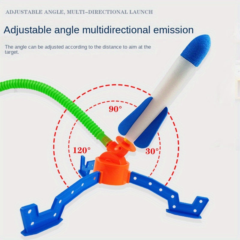 Outdoor Ejection Flying Rocket Early Educational Toy