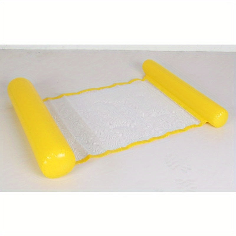 Inflatable Mesh Hammock Foldable Backrest Floating Pool