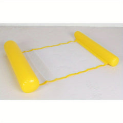 Inflatable Mesh Hammock Foldable Backrest Floating Pool