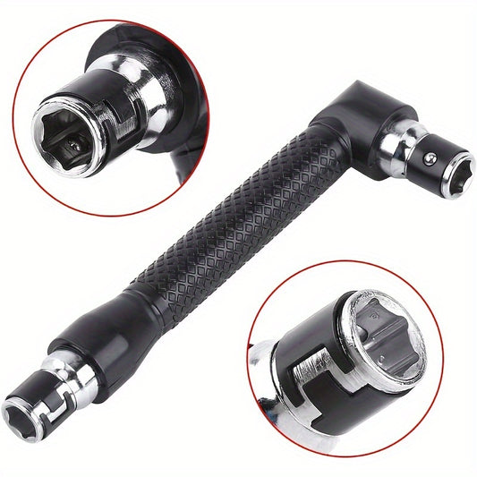 Mini Socket Wrench Extension Handle Screwdriver 1/4 6.35mm Bit Adap