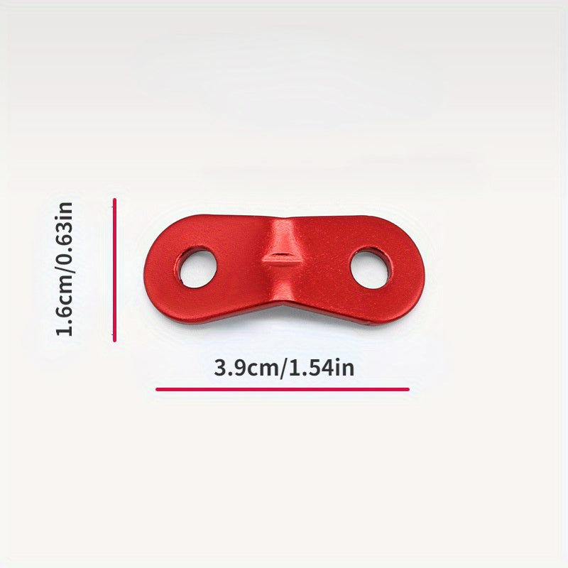 Double Eye Wind Rope Buckle Aluminum Alloy Rope Fixed S
