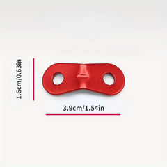 Double Eye Wind Rope Buckle Aluminum Alloy Rope Fixed S