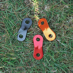 Double Eye Wind Rope Buckle Aluminum Alloy Rope Fixed S