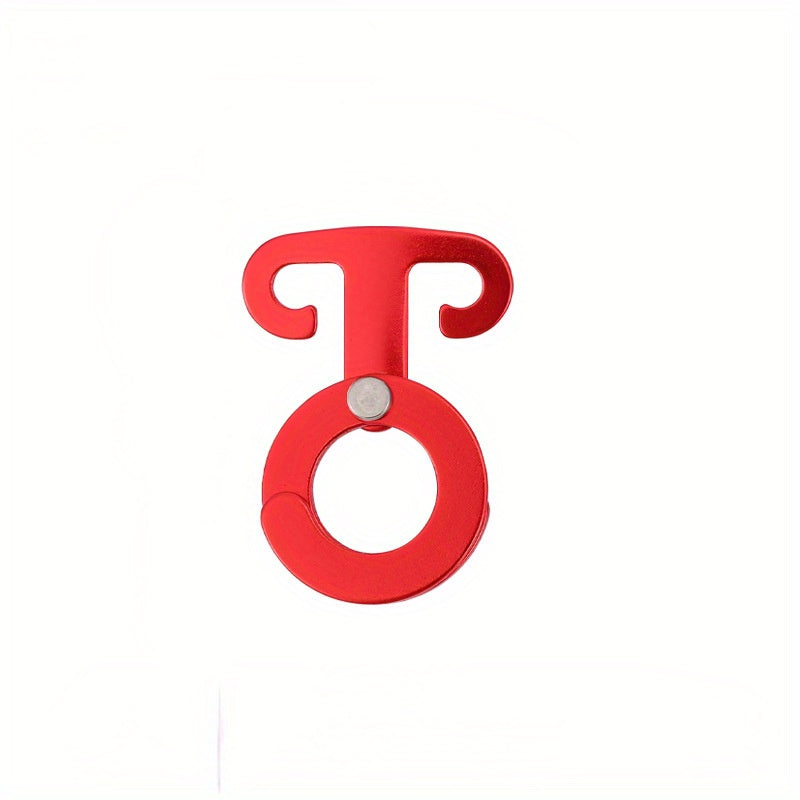 Circular Aluminum Alloy Buckle Self-locking Tent Rope Hook