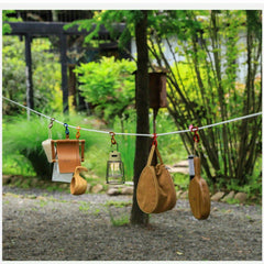 Circular Aluminum Alloy Buckle Self-locking Tent Rope Hook