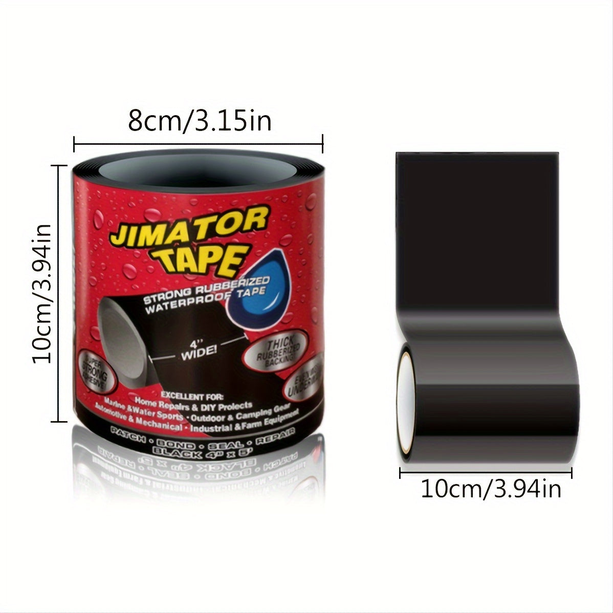 1pc PVC Waterproof Repair Tape for Pipe Crack