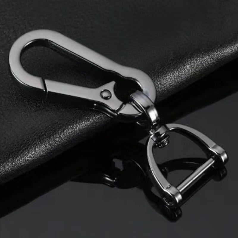 Horse Clasp Metal Keychain Screwdriver Horseshoe Buckle Keychain Pendant