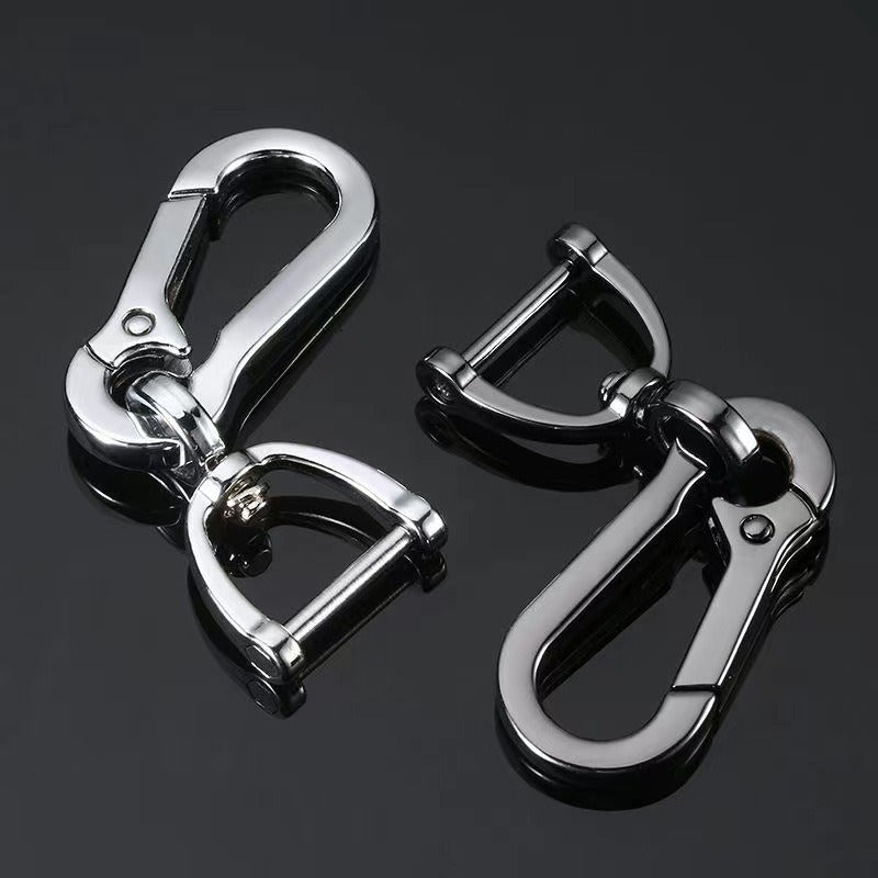 Horse Clasp Metal Keychain Screwdriver Horseshoe Buckle Keychain Pendant